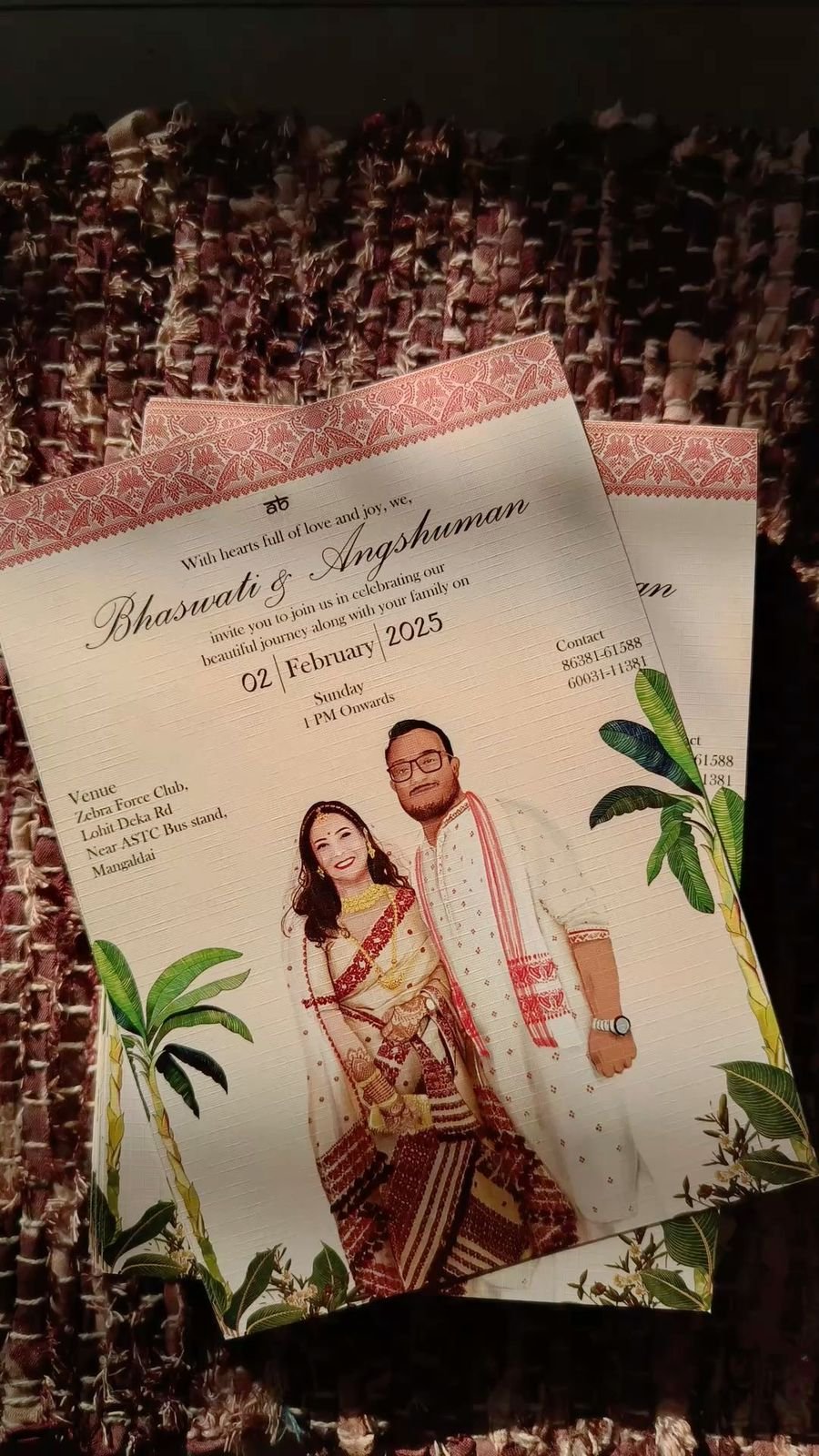 Bespoke Wedding Invitations